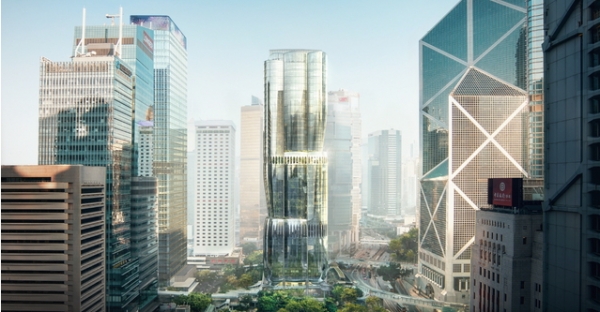 대우건설의 BMC기술이 적용될 홍콩 2 머레이 로드 타워 (사진 = Henderson Land Development Co. Ltd. 제공)