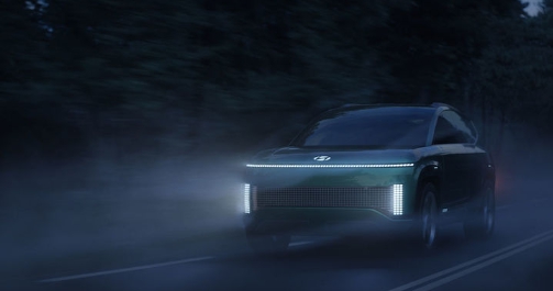 현대차가 내년 출시할 예정인 준대형 전기 스포츠실용차(SUV) 모델인 아이오닉7 콘셉트카. (사진=현대차 제공) 2023.12.27